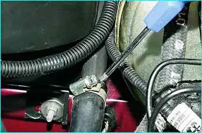 ВАЗ-2110 Снятие и разборка отопителя