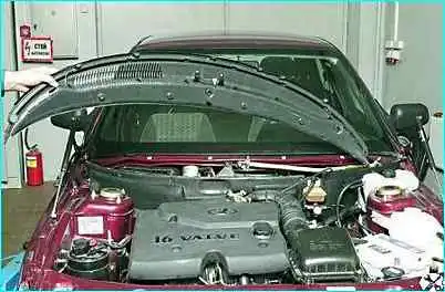 ВАЗ-2110 Снятие облицовки и антикрыла ветрового окна