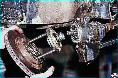 Замена подшипника ступицы колеса ВАЗ