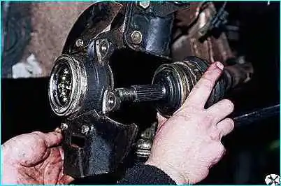 Замена подшипника ступицы колеса ВАЗ