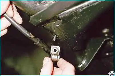 Снятие и регулировка стояночного тормоза ВАЗ