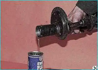 Снятие и ремонт стойки подвески ВАЗ