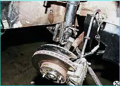 Снятие и ремонт стойки подвески ВАЗ