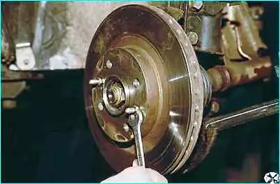 Снятие и установка тормозного механизма ВАЗ-2110