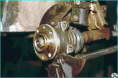 Снятие и установка тормозного механизма ВАЗ-2110