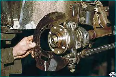 Снятие и установка тормозного механизма ВАЗ-2110