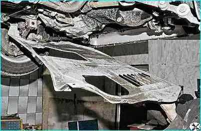 ВАЗ-2110 Снятие приводов передних колес