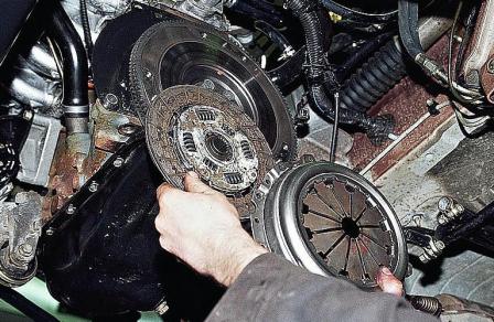 Ремонт сцепления автомобиля семейства ВАЗ-2110