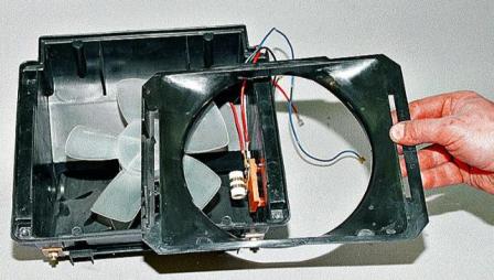 Снятие вентилятора и дополнительного резистора отопителя ВАЗ-2121