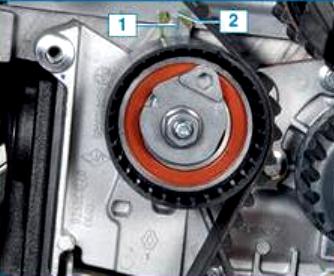 Замена ремня ГРМ двигателя К4М автомобиля Лада Ларгус