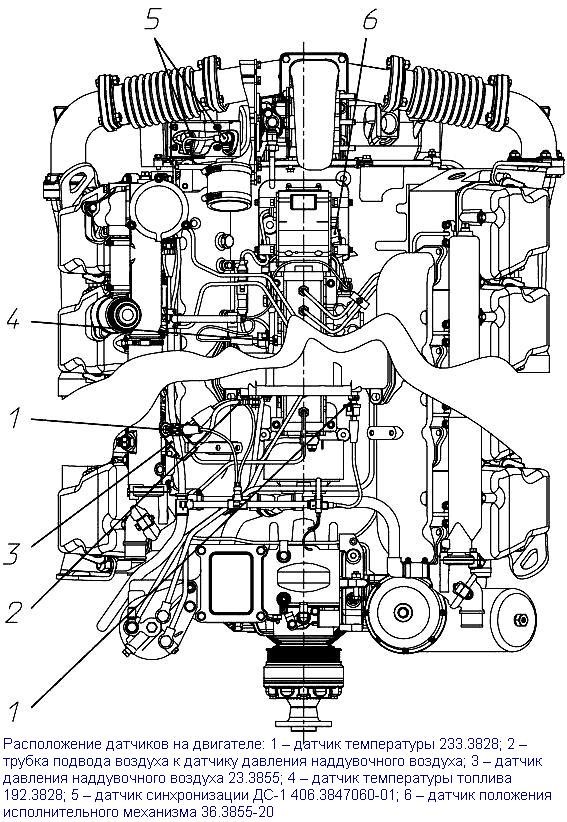 Design features of the YaMZ-6583 engine