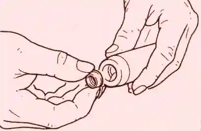 Замена маслоотражательных колпачков