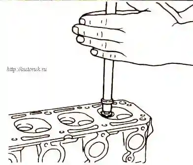 Притирка клапана