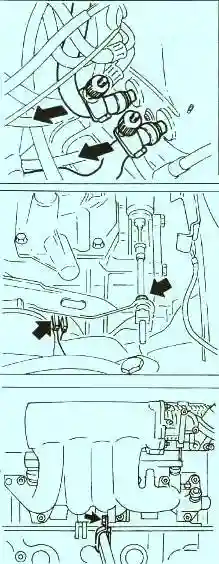 Демонтаж двигателя