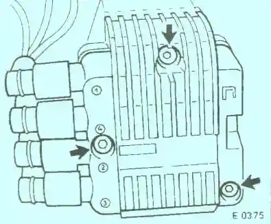 снять модуль зажигания