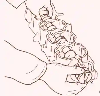 Снятие и установка распределительного вала Опель Корса