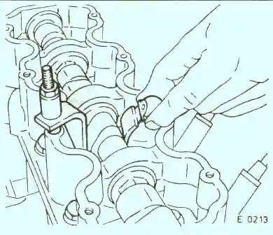 Снять компенсаторы и упоры