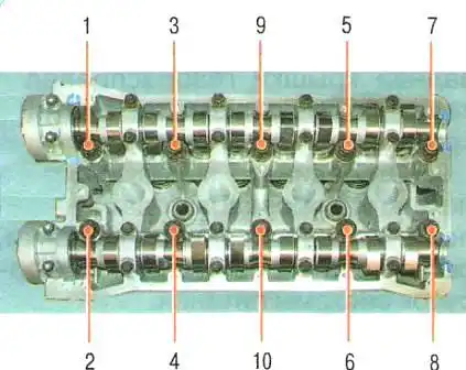 Замена прокладки ГБЦ двигателя F14D3 автомобиля Авео Шевролет