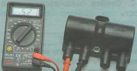 Проверка катушки зажигания Авео Шевролет Измерение сопротивления вторичной обмотки катушки зажигания