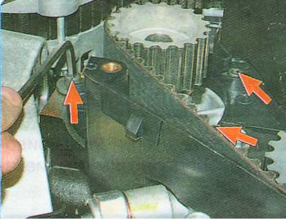 Замена ремня ГРМ и натяжного ролика Авео Шевролет с двигателем F14 D3