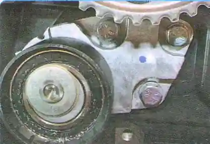 Замена ремня ГРМ и натяжного ролика Авео Шевролет с двигателем F14 D3