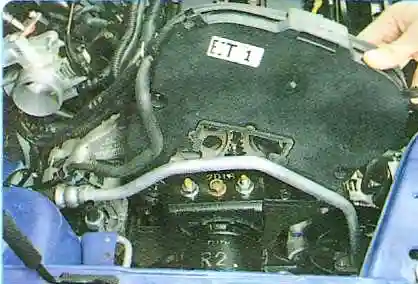 Замена ремня ГРМ и натяжного ролика Авео Шевролет с двигателем F14 D3