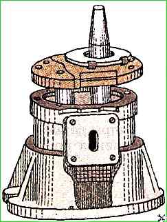 Baugruppe der hydraulischen Druckerhöhungspumpe ZIL-5301