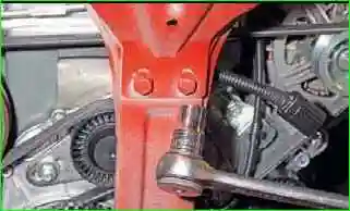 Reemplazo del sello de aceite del cigüeñal delantero VAZ-2123