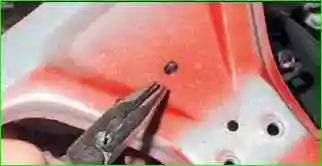 Reemplazo del sello de aceite del cigüeñal delantero VAZ-2123