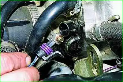 Removing and installing the throttle position sensor
