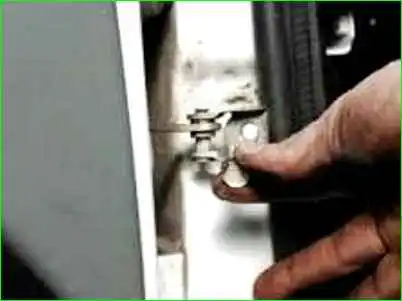Extracción de la puerta de entrada