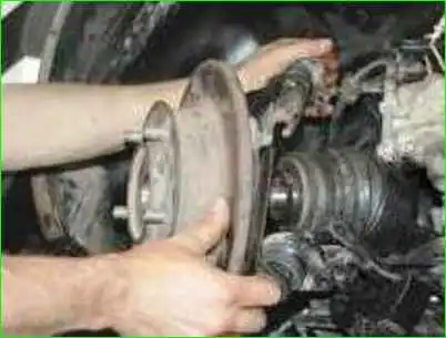 Замена смазки подшипников ступиц Нива Шевролет Замена смазки подшипников ступиц Нива Шевролет