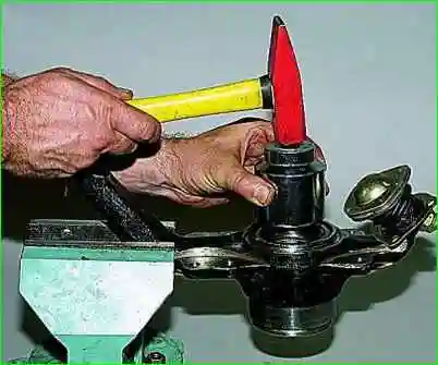 Заміна підшипників маточини Нива Шевролет Заміна підшипників маточини Нива Шевролет