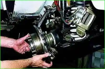 Заміна підшипників маточини Нива Шевролет Заміна підшипників маточини Нива Шевролет