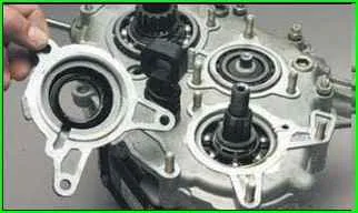 So reparieren Sie das Verteilergetriebe VAZ-2123