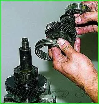 So reparieren Sie das Verteilergetriebe VAZ-2123