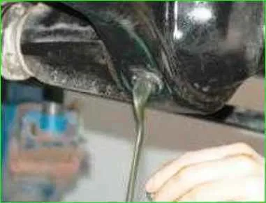 Cambio de aceite en el eje trasero