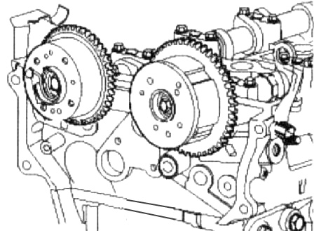 Зняття та встановлення головки блоку циліндрів двигуна об'ємом 2,0 л. - G4KD і 2,4 л. – G4KE