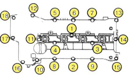 установка головки блоку циліндрів двигуна об'ємом 2,0 л. - G4KD та 2,4 л. – G4KE