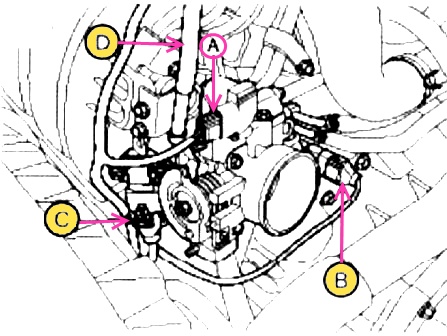 установка головки блока цилиндров двигателя объемом 2,0 л. - G4KD и 2,4 л. – G4KE