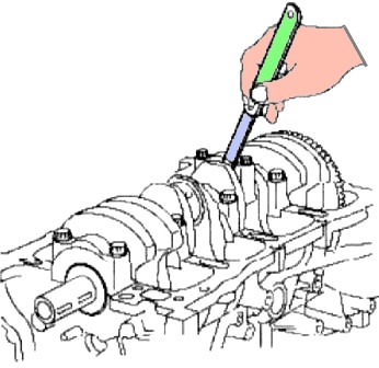 Extracción y desmontaje del bloque motor G4KD y G4KE 