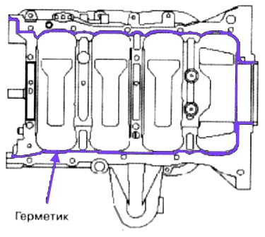 Сборка блока цилиндров двигателя G4KD и G4KE 