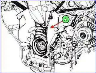 Reemplazo de la correa de distribución del motor G6EA