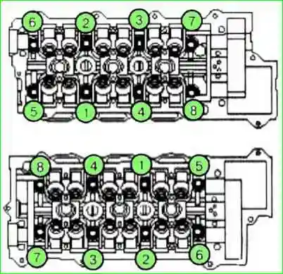  Desmontaje e instalación de la culata del motor G6EA 