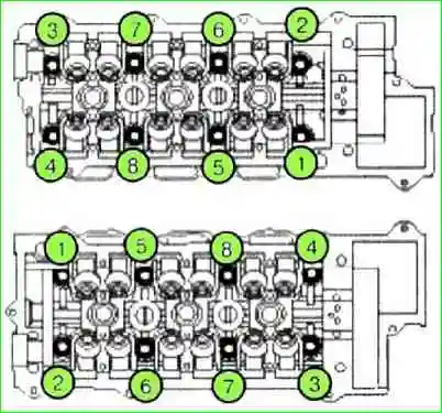  Desmontaje e instalación de la culata del motor G6EA 