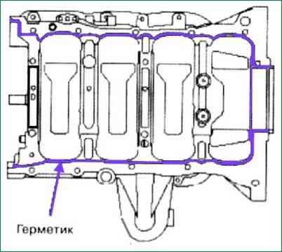 Складання блоку циліндрів двигуна G4KD і G4KE 