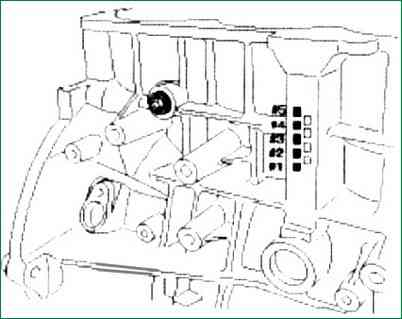 Removal and disassembly of the cylinder block G4KD and G4KE 