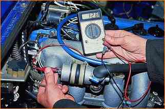 Replacing the idle speed control ZMZ-406