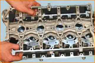 How to repair the cylinder head of a VAZ-21126