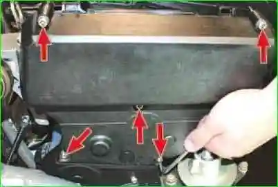 Setting the TDC of the VAZ-21126 engine